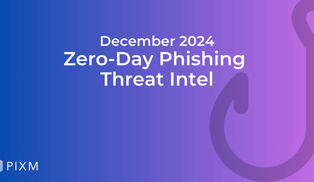 December Zero-Day Phishing Threat Intel