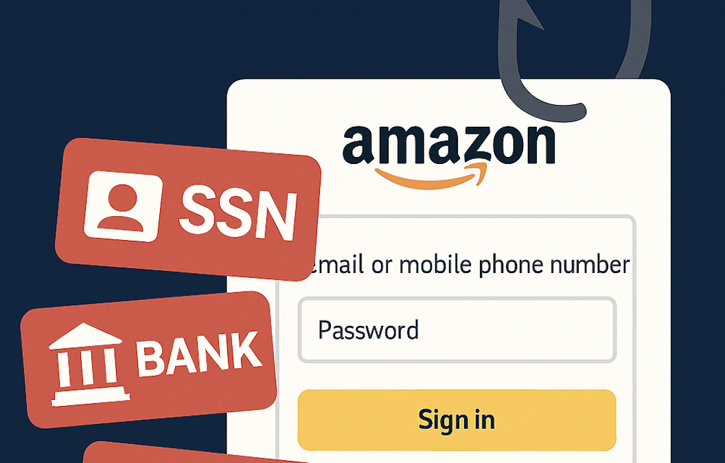 Amazon Phishing Kit Harvests SSNs, Bank Access Numbers, and More